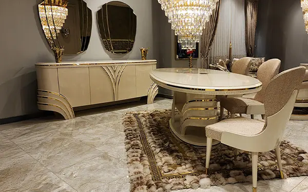 Lüks Mobilya Yemek Odası 